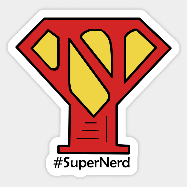 SuperNerd Sticker by BerrylaBerrosa92